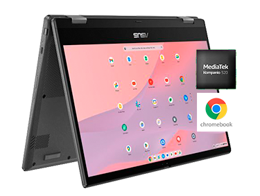 Convertible 2 en 1 Asus Chromebook CM14 Flip CL1402FM2A-EC0192, MediaTek Kompanio 520, 8GB RAM, 128GB eMMC, ARM Mali-G52 MC2, ChromeOS, 14 Convertible 2 en 1 Asus Chromebook CM14 Flip CL1402FM2A-EC0192, MediaTek Kompanio 520, 8GB RAM, 128GB eMMC, ARM Mali-G52 MC2, ChromeOS, 14