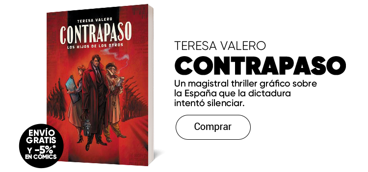 CONTRAPASO Un magistral thriller gráfico sobre la España que la dictadura intentó silenciar.