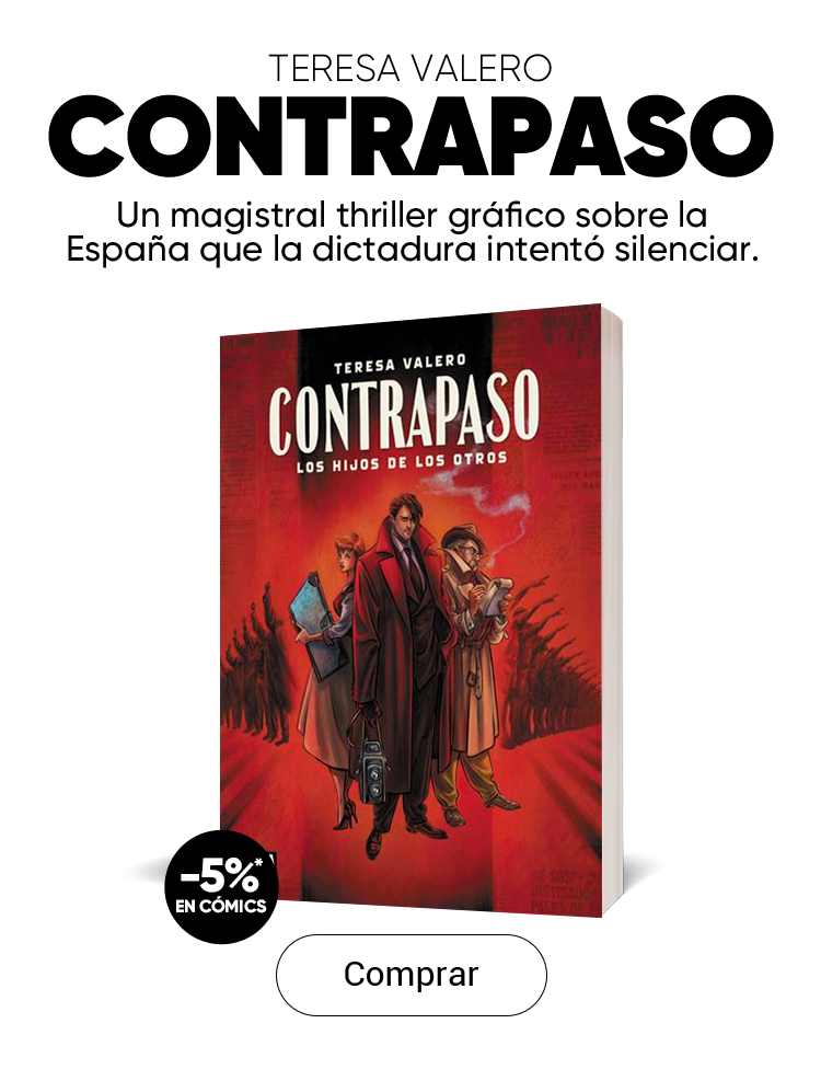 CONTRAPASO Un magistral thriller gráfico sobre la España que la dictadura intentó silenciar.