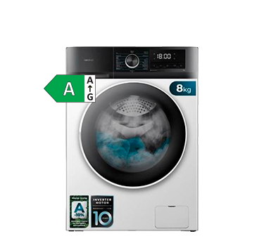 LAVADORA DE CARGA FRONTAL CECOTEC BOLERO DRESSCODE 8300 8KG/1400RPM BLANCO A LAVADORA DE CARGA FRONTAL CECOTEC BOLERO DRESSCODE 8300 8KG/1400RPM BLANCO A