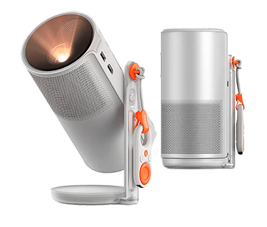 PROYECTOR PORTÁTIL XGIMI MOGO 4 PACK MATCHNIGHT COLLECTION FHD GRIS PLATA