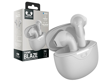 Auriculares Bluetooth Fresh'n Rebel Twins Blaze True Wireless ENC Ice Grey