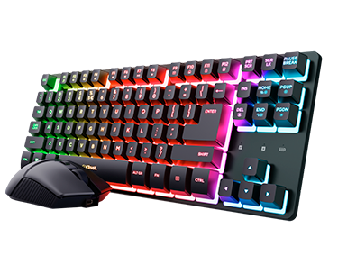 Combo teclado + ratón inalámbrico Trust GXT832 Thado Combo teclado + ratón inalámbrico Trust GXT832 Thado