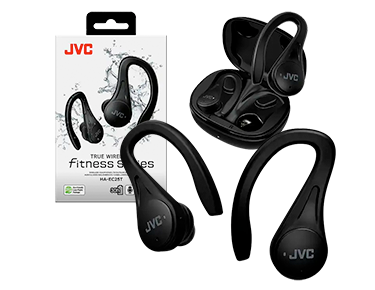 Auriculares Deportivos JVC HA-EC25T True Wireless Negro 
