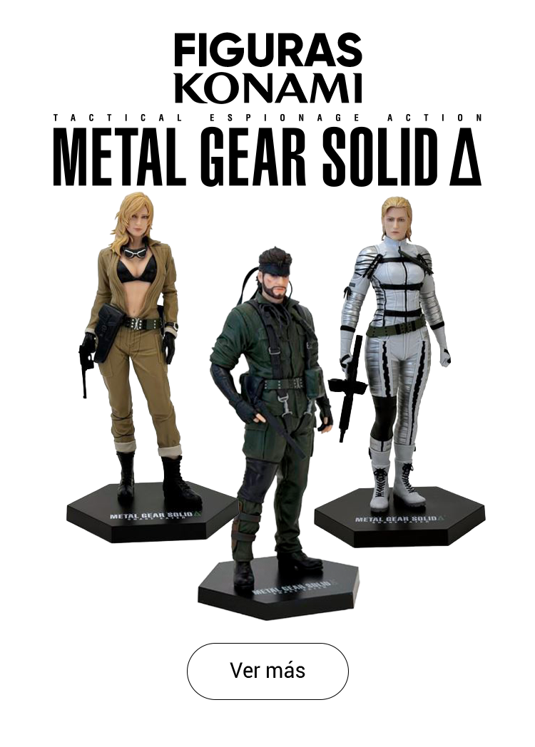 FIGURAS KONAMI METAL GEAR SOLID DELTA