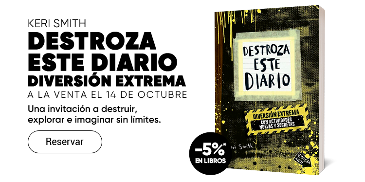 Destroza este diario. Diversión EXTREMA. Una invitación a destruir, explorar e imaginar sin límites.