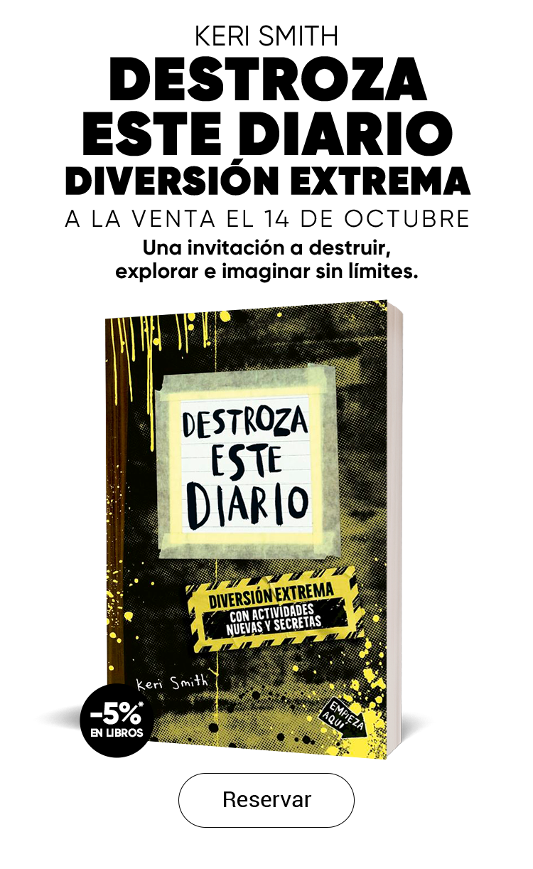 Destroza este diario. Diversión EXTREMA. Una invitación a destruir, explorar e imaginar sin límites.