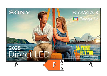 TV LED 55'' Sony Bravia 3 K55S35B 4K HDR 2025 Smart TV TV LED 55'' Sony Bravia 3 K55S35B 4K HDR 2025 Smart TV